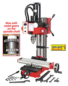 Microlux 7 in. 3-Speed High-Torque Mini Drill Press